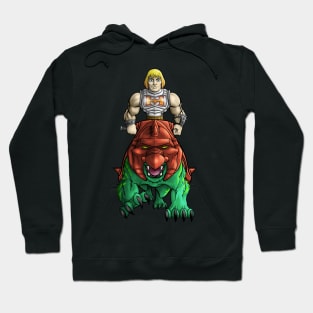 Battlecat and BA He-Man Hoodie